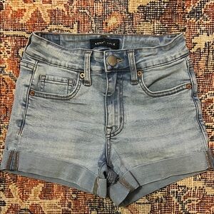 Aeropostale Women's Light Blue Jean Shorts